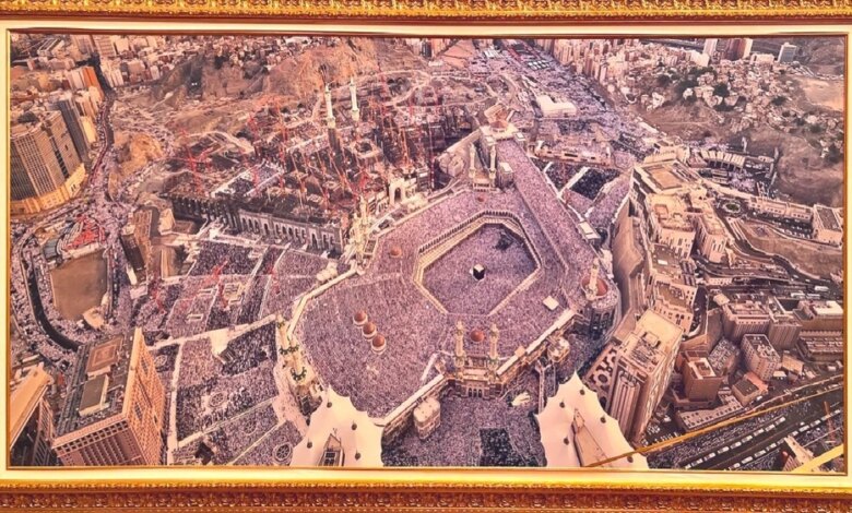لقطة نادرة تكشف أعمال التوسعة الثالثة للحرم المكي